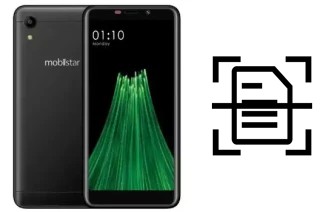 Numériser un document sur un Mobiistar C1