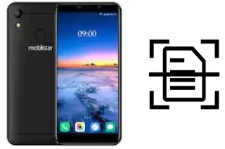 Numériser un document sur un Mobiistar E1 Selfie