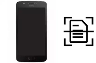 Numériser un document sur un Moto E5 Plus