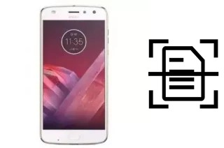 Numériser un document sur un Moto Z2 Play 64GB