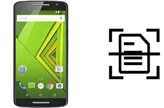 Numériser un document sur un Motorola Moto X Play Dual SIM