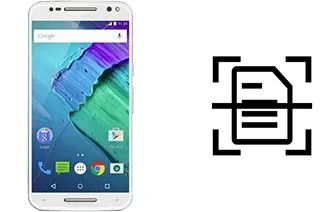 Numériser un document sur un Motorola Moto X Style
