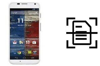 Numériser un document sur un Motorola Moto X