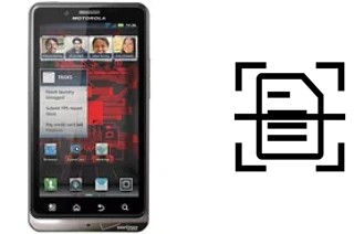 Numériser un document sur un Motorola DROID BIONIC XT875