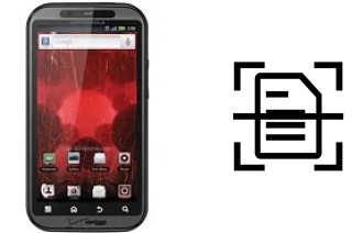 Numériser un document sur un Motorola DROID BIONIC XT865