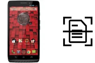 Numériser un document sur un Motorola DROID Maxx