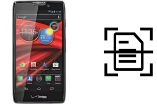 Numériser un document sur un Motorola DROID RAZR MAXX HD