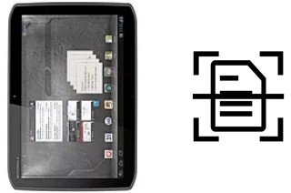 Numériser un document sur un Motorola DROID XYBOARD 10.1 MZ617