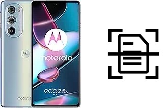 Numériser un document sur un Motorola Edge 30 Pro