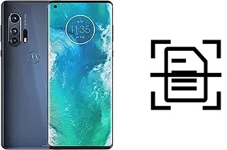 Numériser un document sur un Motorola Edge+