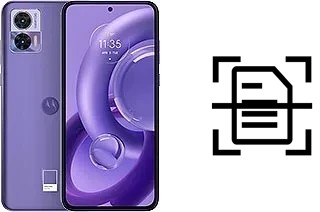 Numériser un document sur un Motorola Edge 30 Neo