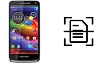 Numériser un document sur un Motorola Electrify M XT905