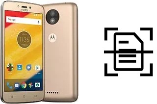 Numériser un document sur un Motorola Moto C Plus