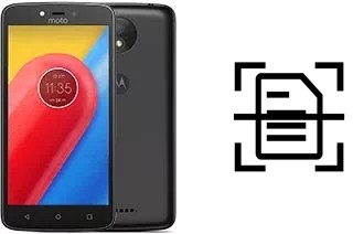 Numériser un document sur un Motorola Moto C