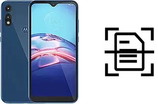 Numériser un document sur un Motorola Moto E (2020)