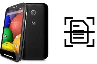 Numériser un document sur un Motorola Moto E Dual SIM