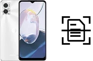 Numériser un document sur un Motorola Moto E22i