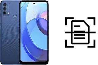 Numériser un document sur un Motorola Moto E30