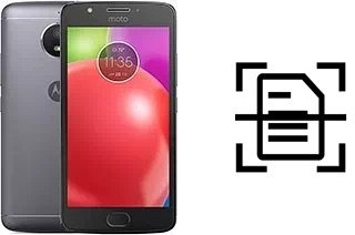 Numériser un document sur un Motorola Moto E4