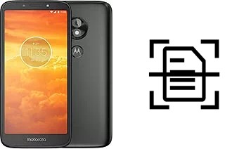 Numériser un document sur un Motorola Moto E5 Play Go