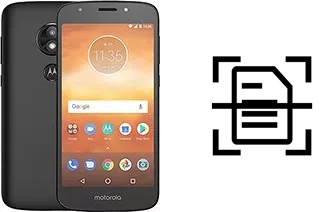 Numériser un document sur un Motorola Moto E5 Play