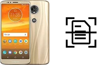 Numériser un document sur un Motorola Moto E5 Plus