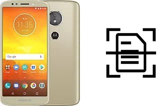 Numériser un document sur un Motorola Moto E5