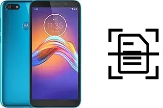 Numériser un document sur un Motorola Moto E6 Play