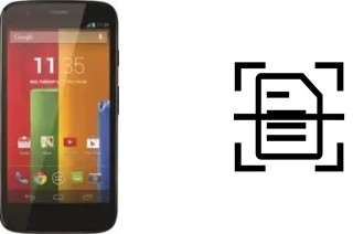 Numériser un document sur un Motorola Moto G LTE