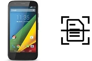 Numériser un document sur un Motorola Moto G