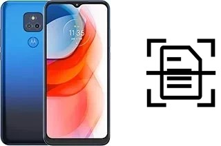 Numériser un document sur un Motorola Moto G Play (2021)