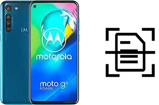 Numériser un document sur un Motorola Moto G8 Power