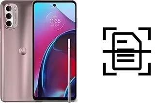 Numériser un document sur un Motorola Moto G Stylus (2022)