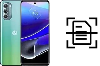 Numériser un document sur un Motorola Moto G Stylus 5G (2022)