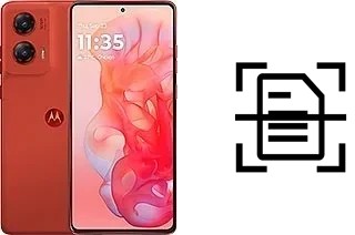 Numériser un document sur un Motorola Moto G Stylus 5G (2024)