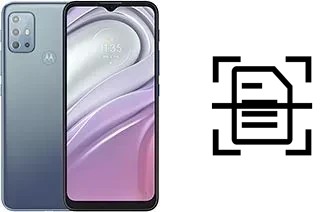 Numériser un document sur un Motorola Moto G20