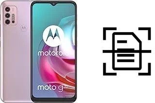 Numériser un document sur un Motorola Moto G30