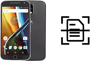 Numériser un document sur un Motorola Moto G4 Plus