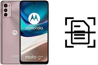 Numériser un document sur un Motorola Moto G42