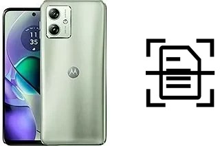 Numériser un document sur un Motorola Moto G54