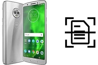 Numériser un document sur un Motorola Moto G6