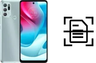Numériser un document sur un Motorola Moto G60S