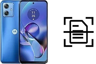 Numériser un document sur un Motorola Moto G64