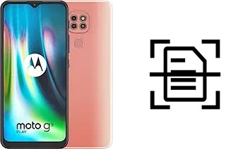 Numériser un document sur un Motorola Moto G9 Play
