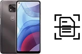 Numériser un document sur un Motorola Moto G Power (2021)