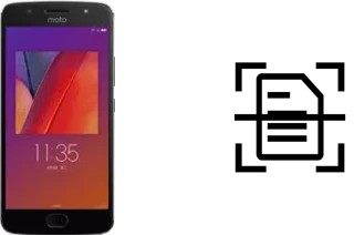 Numériser un document sur un Motorola Moto Green Pomelo