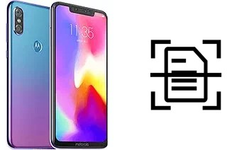 Numériser un document sur un Motorola P30