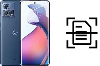 Numériser un document sur un Motorola Moto S30 Pro