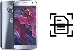 Numériser un document sur un Motorola Moto X4