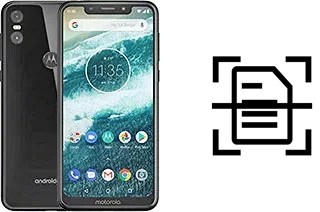 Numériser un document sur un Motorola One (P30 Play)